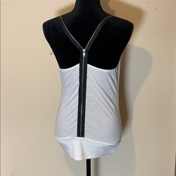 Max Azria x Miley Cyrus white halter top, M - Picture 2 of 4
